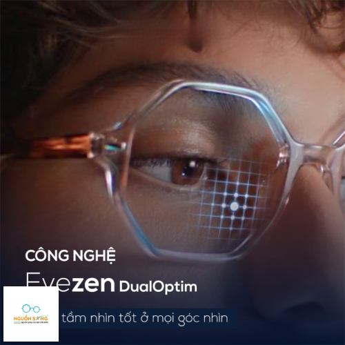 Tròng Kính Chống Ánh Sáng Xanh Blue Uv Eyezen Start/ Eyezen Boost Váng Prevencia/Rock/Sapphire Essilor