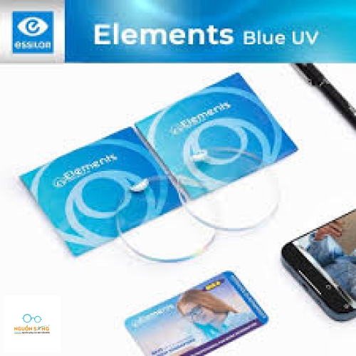 Tròng Kính Elements Blue Uv Cut 1.56