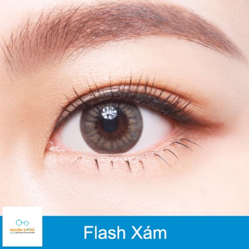 Lens màu MIACARE flash xám ( 1day)