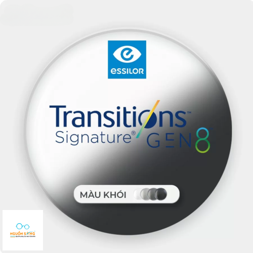 Tròng Kính Đổi Màu Transitions Gen8 1.56